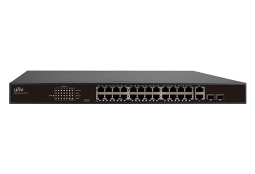 UNV | SWITCH 24-PORT POE , 2 UPLINK PORT GC
