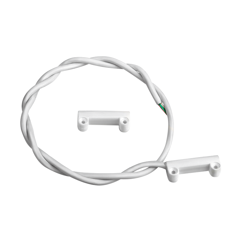 ELKRON | CONTACT MAGNETIQUE FILAIRE EN PVC BLANC